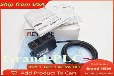 Keyence FD-XA1 Clamp-On Type Flow Sensor FD-X Series Controller Tested & Working - Image 1 of 4