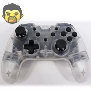 Nyko Switch Wireless Controller Core Bluetooth Controller Clear - Picture 1 of 7