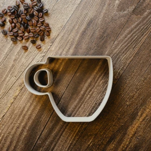 Teacup Cookie Cutter - Fondant - Biscuit - 3 Sizes - Mug - Coffee - Picture 1 of 3