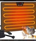 Coop Chicken Heater Pet Animal Cozy Safe Radiant Space Electric Heat Panel