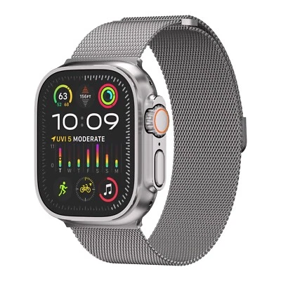 ULTRA SUPPLY CO. Milanese Loop Band For Apple Watch Ultra 2 / 1 49mm Milanese Strap Bracelet
