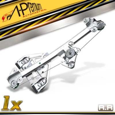 A-premium Rear Right Passenger Window Regulator W/o Motor for Cadillac CTS 03-07 - Image 1 of 4