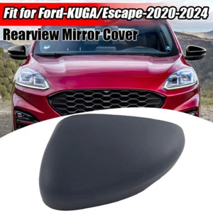 Cubierta de espejo retrovisor de repuesto con clip para Ford Escape 2020-2024 imprimada con orificio de señal - Imagen 1 de 12
