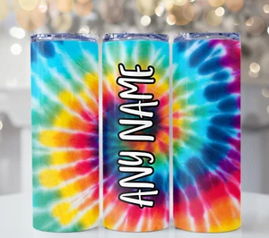PERSONALIZED TIE DYE TUMBLER 20 OZ - Imagen 1 de 1