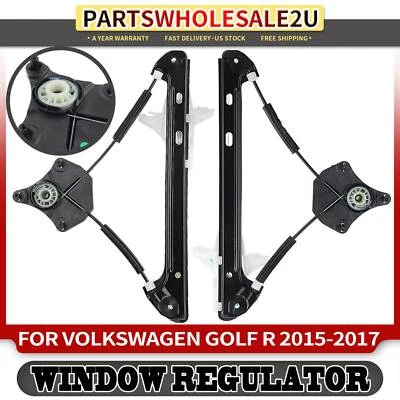 2 задних регулятора левого и правого стекла для хэтчбека Volkswagen Golf R 2015 2016 2017 годов выпуска - Изображение 1 из 4