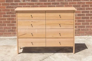 Mansfield Tall Dresser - Solid Messmate Timber - Made in Australia - 8 Drawers - Picture 1 of 6