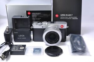 Leica D-LUX7 Large Sensor Digital Camera Silver f1.7-2.8/10.9-34mm ASPH Used