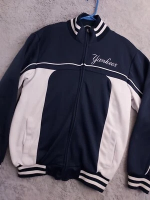 New York Yankees Jacket Men Small GIII Carl Banks Embroidered Lined Bomber MLB - Image 1 of 4