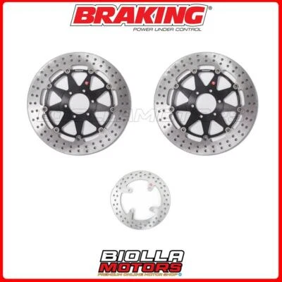 2003 CAGIVA XTRA-RAPTOR 1000 BRAKING DISC KIT - FRONT + REAR [ - Image 1 of 4
