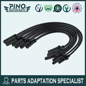 6X New Spark Plug Wire Set for 2001-2009 Dodge Grand Caravan Chrysler 3.3L 3.8L - Picture 1 of 7