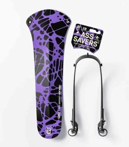 Ass Saver Win Wing 2 Gravel Rear Mudguard with Wishbone Mount - Squid - Picture 1 of 11