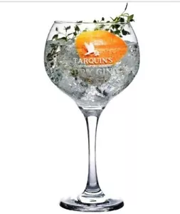 TARQUINS CORNISH GIN LARGE COPA GLASS GREAT BIRTHDAY MOTHERS DAY GIFT - Picture 1 of 9