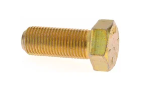 Hex Head Cap Screw: 1/2-20 x 1-1/4″, Grade 8 Steel, Zinc Yellow,new pack of 50 - Picture 1 of 1