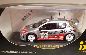 Ixo Models RAM085, Peugeot 206 WRC, Cipro 2002, #2, Grönholm (FIN), 1/43, NUOVO & IMBALLO ORIGINALE - Foto 1 di 6