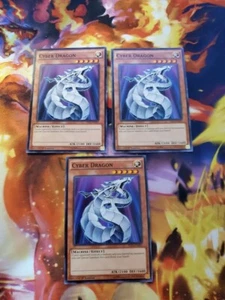 Yugioh - Cyber Dragon YS15-ENF05 NM 1st ed Common x3 - Picture 1 of 1