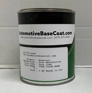 Audi Basecoat Paint PICK YOUR COLOR **READY TO SPRAY** - 1 Quart - Picture 1 of 2