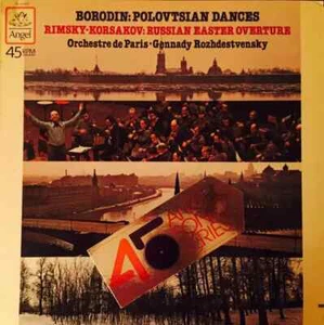 LP Borodin Polovtsian Dances, Russian Easter QUADRAPHONIC NEAR MINT Angel - Bild 1 von 1