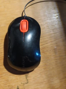 Mini-souris USB - Targus Compact Blue Trace AMU75 - câble auto-enroulé - Test ok - Photo 1/8