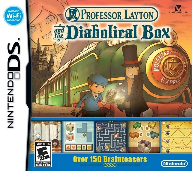 Professor Layton And The Diabolical Box - Nintendo DS - Game Only - Image 1 of 1
