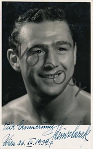 Original Autogramm - Boxer Heinz Lazek - Wien 1939 X92 - Bild 1 von 2
