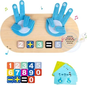 LEARNINGCARE Montessori Toys Number Blocks for Kids Learning 3+ Toddlers - Picture 1 of 4