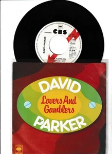 David Parker - Lovers and Gamblers rare 7 " CBS Promo - Bild 1 von 2
