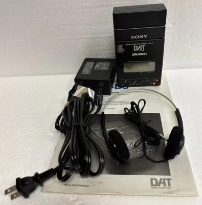 Sony TCD-D3 Portable DAT Recorder Digital Tape Japan Read! - Image 1 of 4