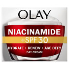2x Olay Niacinamide + SPF30 Day Cream 50ml Hydrate Renew Age Defy 50ml