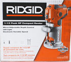 *New* Ridgid 1-1/2" Peak Hp Corded Compact Router R24012