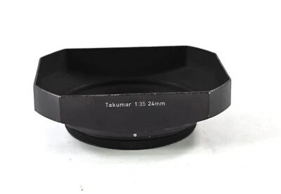 Asahi Pentax Vintage Wide Angle Square Lens Hood 24mm F3.5 - Image 1 of 2