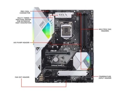 ASUS PRIME Z390-A Motherboard ATX Intel Z390 LGA1151 DDR4 HDMI M.2 Tested - Image 1 of 4