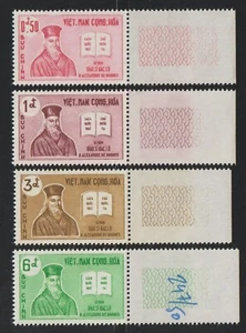 1961 South Vietnam Stamps Alexandre de Rhodes Scott # 170-173 MNH - Picture 1 of 1