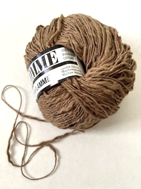 Welcomme - "Le Coton Flamme"  -  Lot of 12 in mocha color - Image 1 of 1