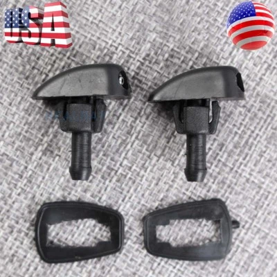 Car Auto Window Windshield Washer Spray Sprayer Nozzle For Toyota Ford BMW Audi - Image 1 of 4