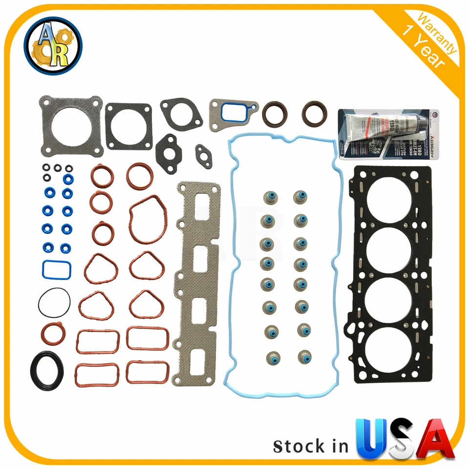 Juego de juntas de culata para Chrysler PT Cruiser Jeep Wrangler Liberty HB5026 Foto 1 de 4
