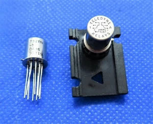 TELEDYNE RELAYS 732TN-5 RF RELAY, 2 FORM C, DPDT, LATCHED, 7.5VDC - Picture 1 of 3
