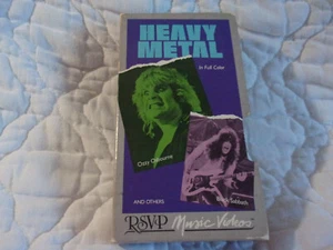 HEAVY METAL VHS RSVP MUSIC VIDEO OZZY OSBOURNE BLACK SABBATH MAMAS BOYS BULLET - Picture 1 of 10