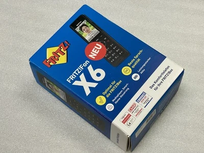 AVM FRITZ!Fon X6 nero telefono DECT cordless display a colori  - Immagine 1 di 3