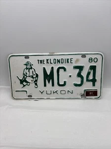 Oldtimer Yukon The Klondike 1980 Nummernschild MC-34 - Bild 1 von 7
