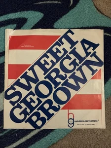 Sweet Georgia Brown 45 rpm  Harlem Globetrotters Featuring Brother Bones - Picture 1 of 2