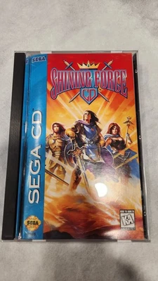 Shining Force CD (Sega CD, 1994) Complete with Registration!  Very good!   - Image 1 of 4