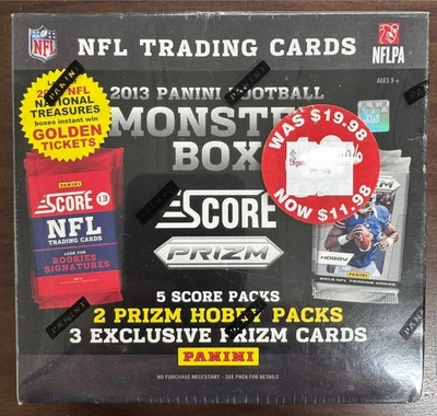 2013 Score Prizm Football Monster Box Factory Sealed - Image 1 of 3