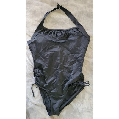 Traje de baño negro de una pieza Jaclyn Smith para mujer Foto 1 de 4