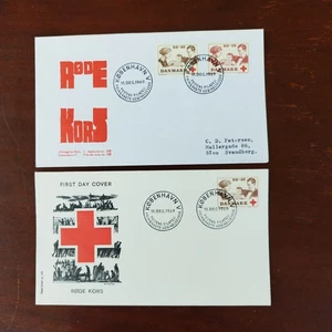 Denmark . FDC. 11 December 1969. Danish Red Cross. Set nr. 3 - Picture 1 of 2