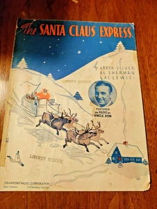 SHEET MUSIC THE SANTA CLAUS EXPRESS 1935 - Picture 1 of 3