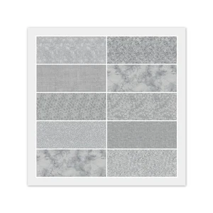 GRIS CLARO 100% Tela Algodón - 40) PAQUETE DE DIJES DE 5", 20) PASTEL DE CAPAS DE 10", Dup - Imagen 1 de 12