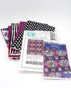 Kaffe Fassett Collective Optics Quilt-Kit 60" x 72" Free Spirit Stoffe - Bild 1 von 5