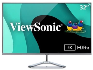 ViewSonic 31.5" (Viewable) 60 Hz VA UHD Monitor 8 ms HDMI 2.0 (with HDCP 2.2) x - Picture 1 of 5