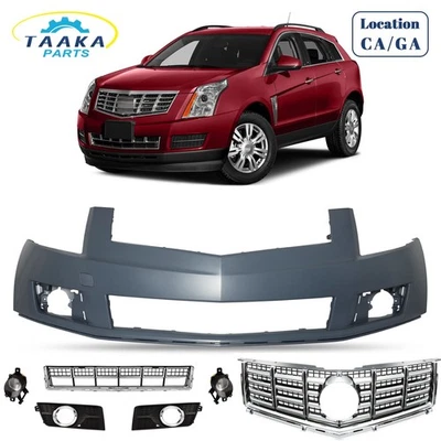 Front Bumper Cover Assembly W/Grille/Fog Light For Cadillac SRX 2013-2016 Foto 1 de 4