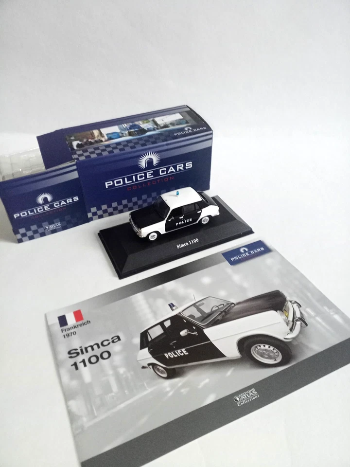 Editions Atlas Collections - Police Cars - Simca 1100 - Bild 1 von 1